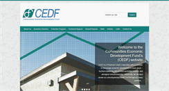 Desktop Screenshot of cedf.mb.ca